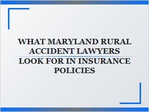 Reviewing Insurance Policies for Rural Accidents